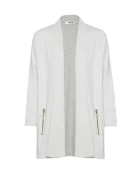 3/4 Sl Jogger Jacket- Chalk Marl