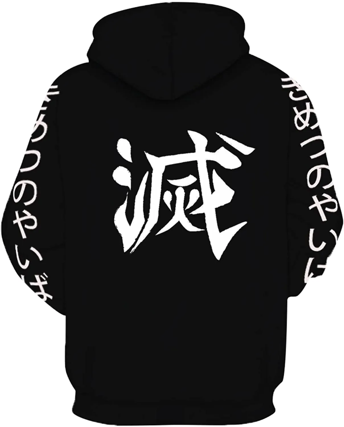 Anime Damon Slayer Unisex Anime Hoodie Novelty Outerwear Pullovers Sweatshirt