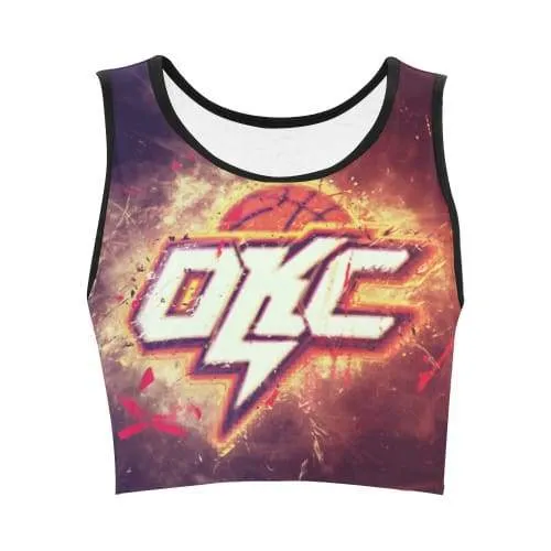 Basketball Oklahoma City Thunder Hoodies - Zip Up Red Thunder Hoodie