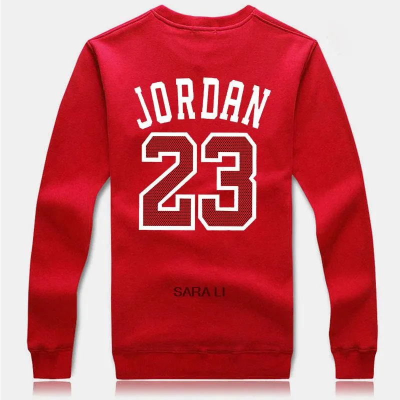 Basketball Sweatshirts - Basketball Sweatshirt Series 23 JORDAN Icon Fleece Sweatshirt