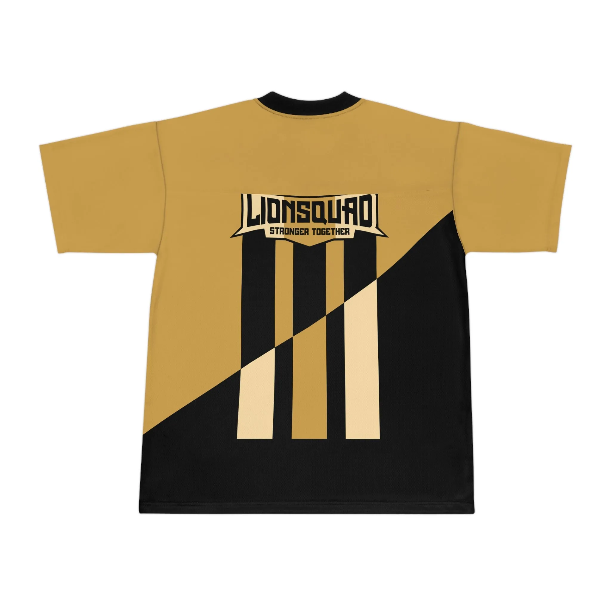 Brown & Black LSG Football Jersey (V-Neck)
