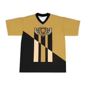 Brown & Black LSG Football Jersey (V-Neck)