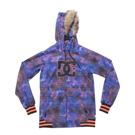 DC Shoes Full Zip Fleece Hooded Snowboard Jacket - Men's