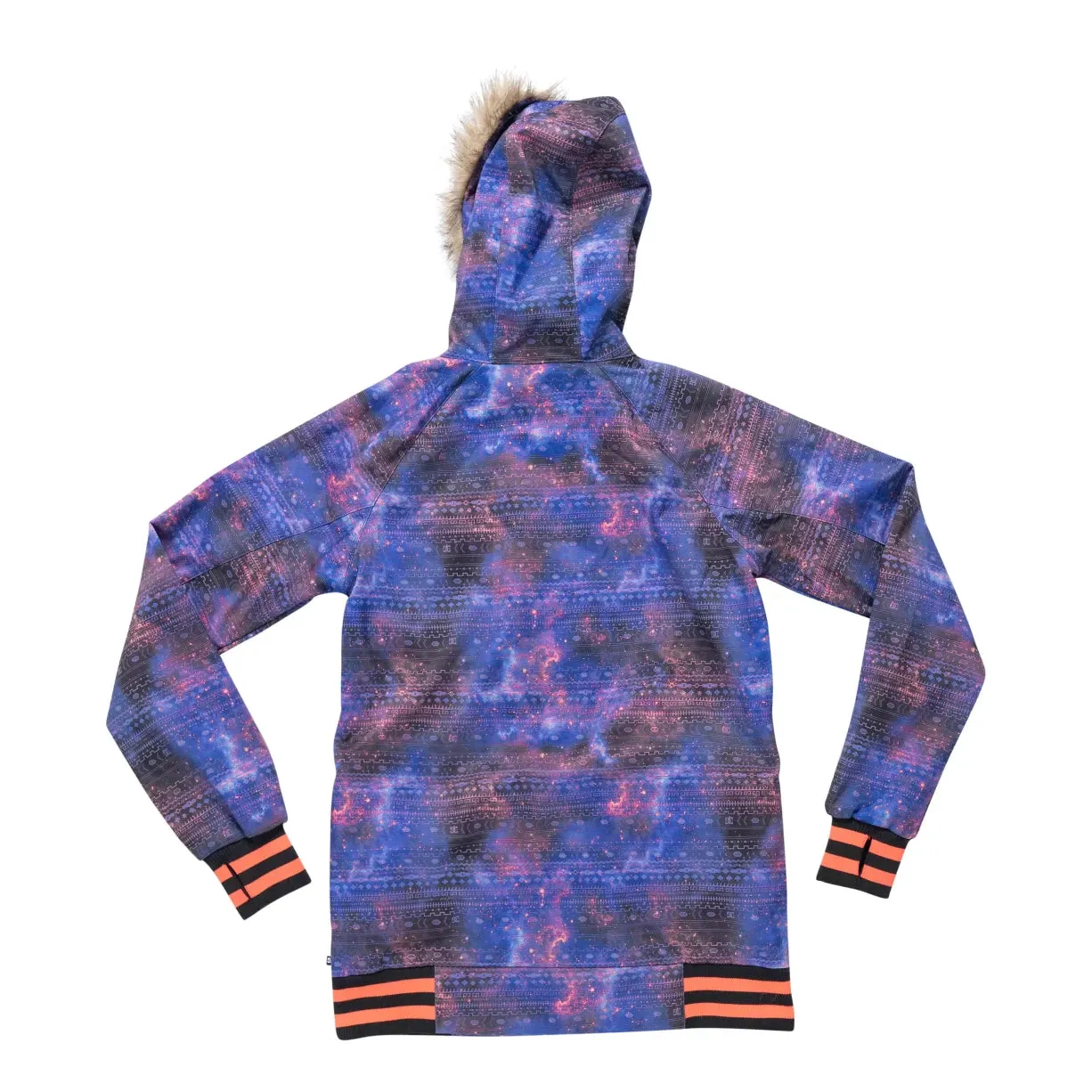 DC Shoes Full Zip Fleece Hooded Snowboard Jacket - Men's