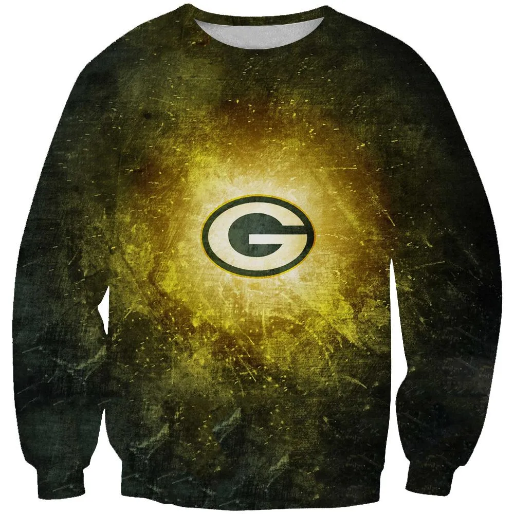 Football  Packers Hoodies - Pullover Epic Green Bay Packers Hoodie