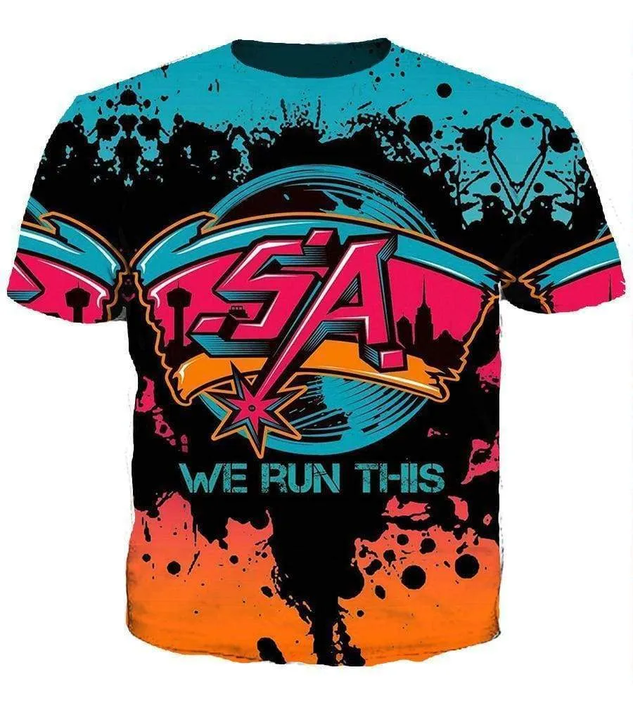 Football San Antonio Spurs Hoodies - Pullover Black 3D Hoodie