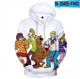 Funny A Pup Named Scooby-Doo 3D Printed Hoodies
