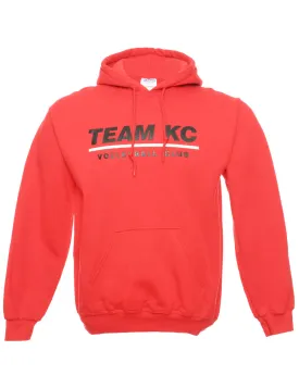 Gildan Volleyball Hooded Sports Sweatshirt - S