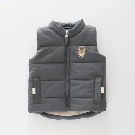 Happy Tiger Puffer Vest