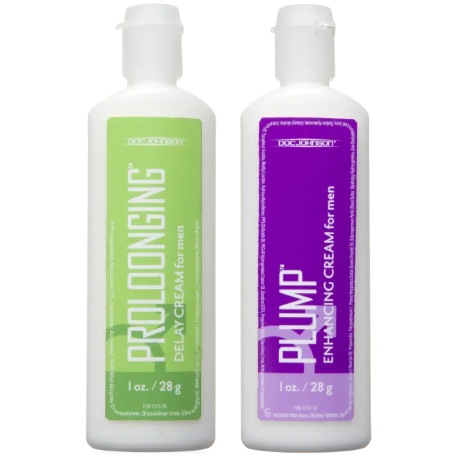 Intimate Enhancements Prolonging   Plump - For Men - 2 Pack