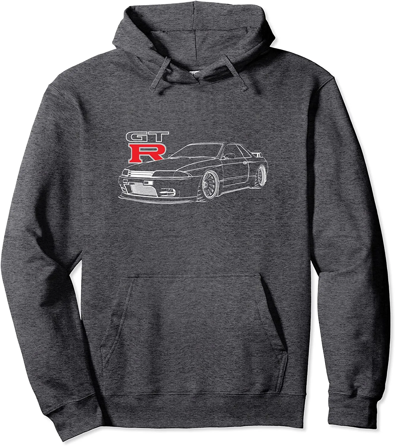 JDM CAR line art R32 Pullover Hoodie Various Colors
