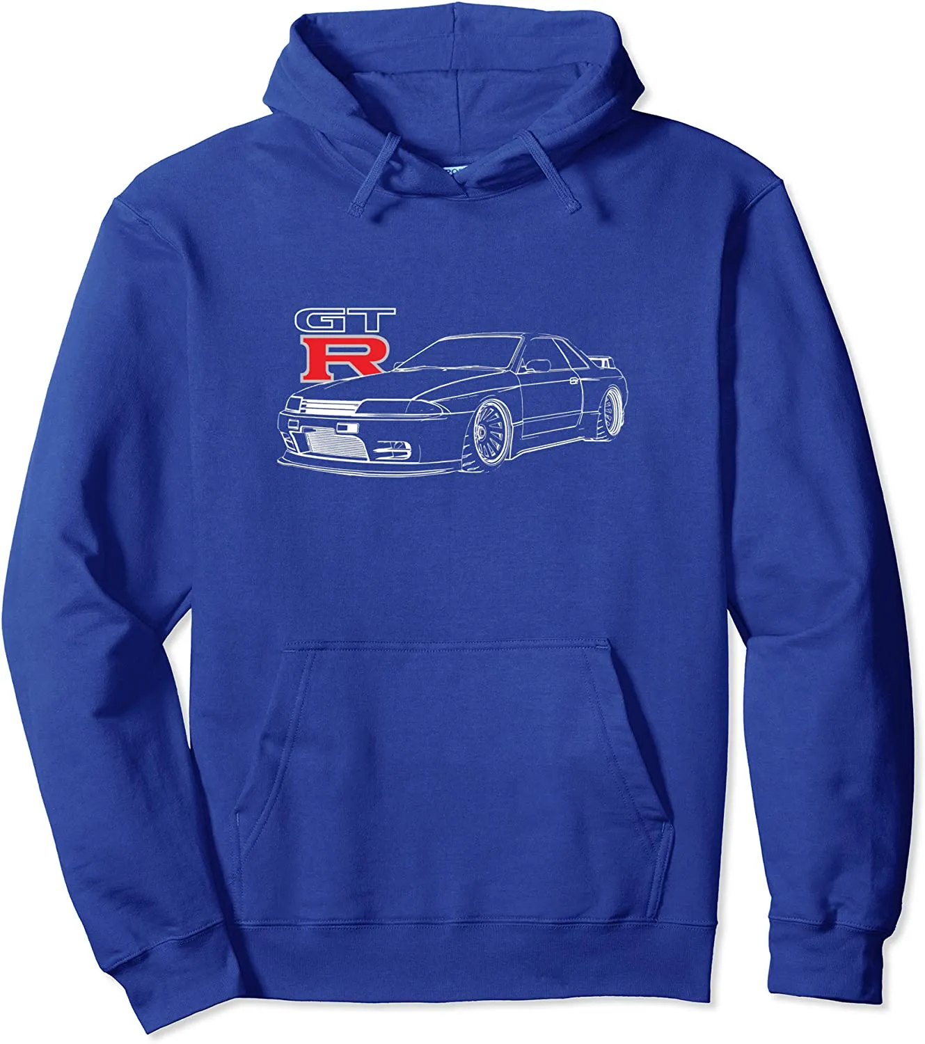 JDM CAR line art R32 Pullover Hoodie Various Colors