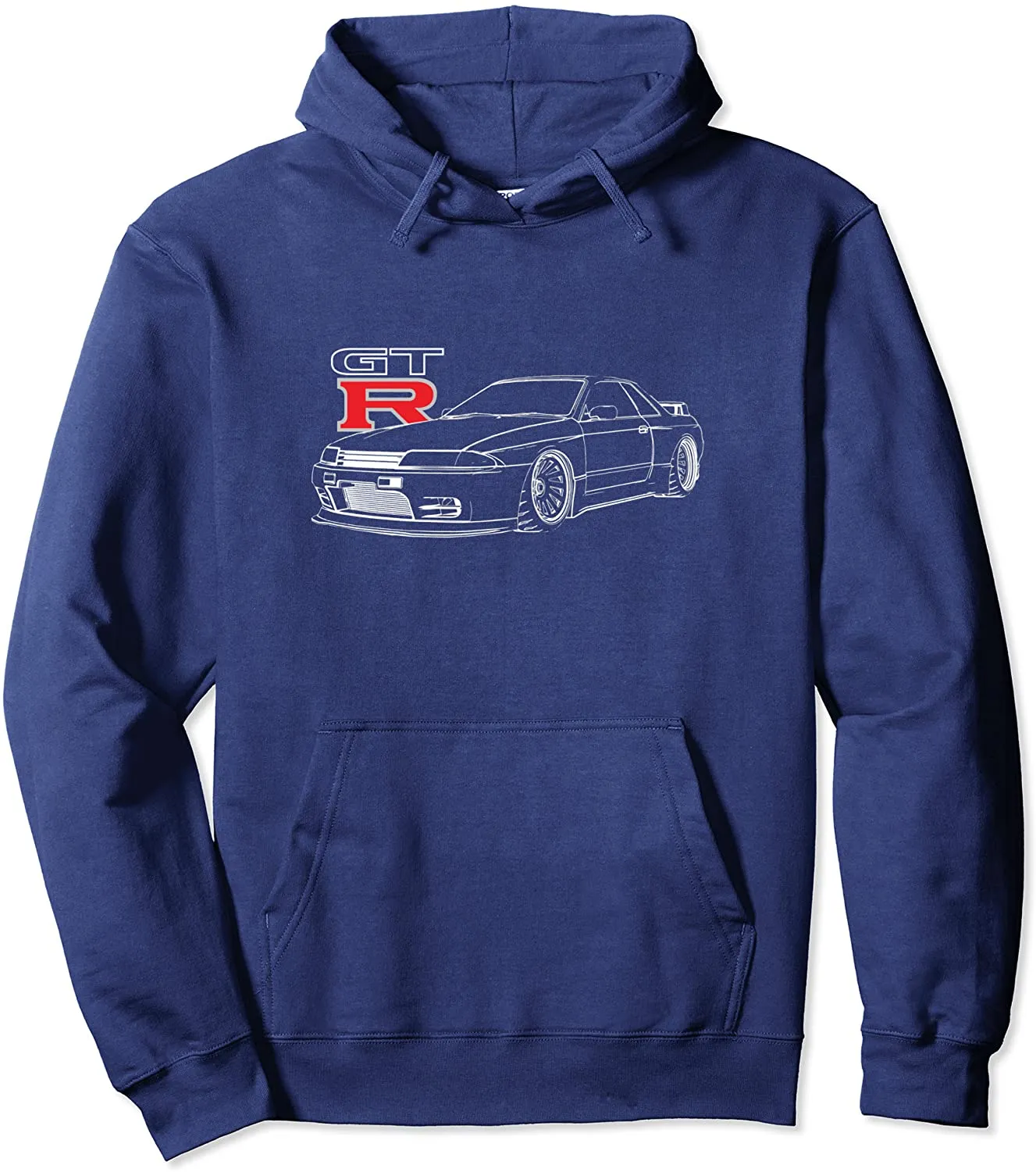 JDM CAR line art R32 Pullover Hoodie Various Colors