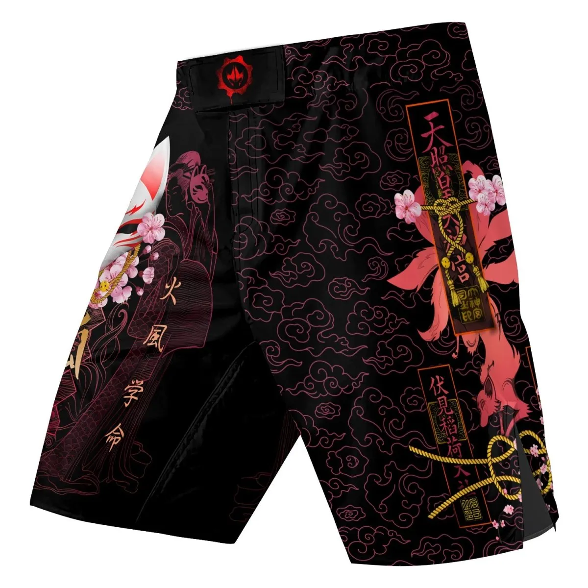 Kitsune Mask Fight Shorts
