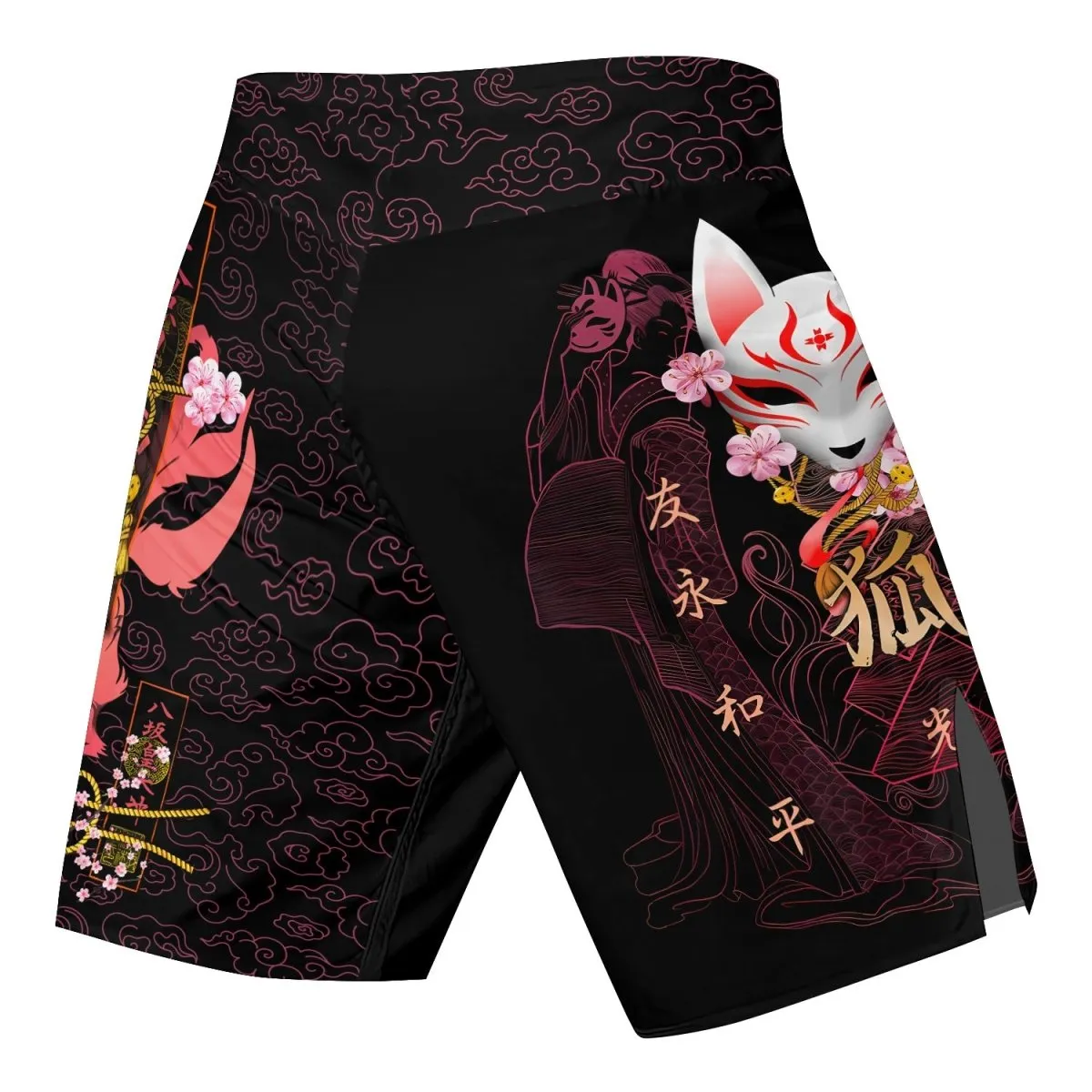 Kitsune Mask Fight Shorts