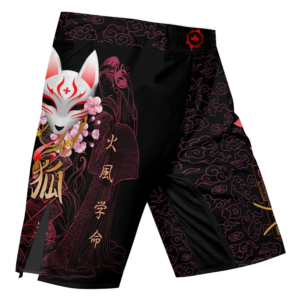 Kitsune Mask Fight Shorts