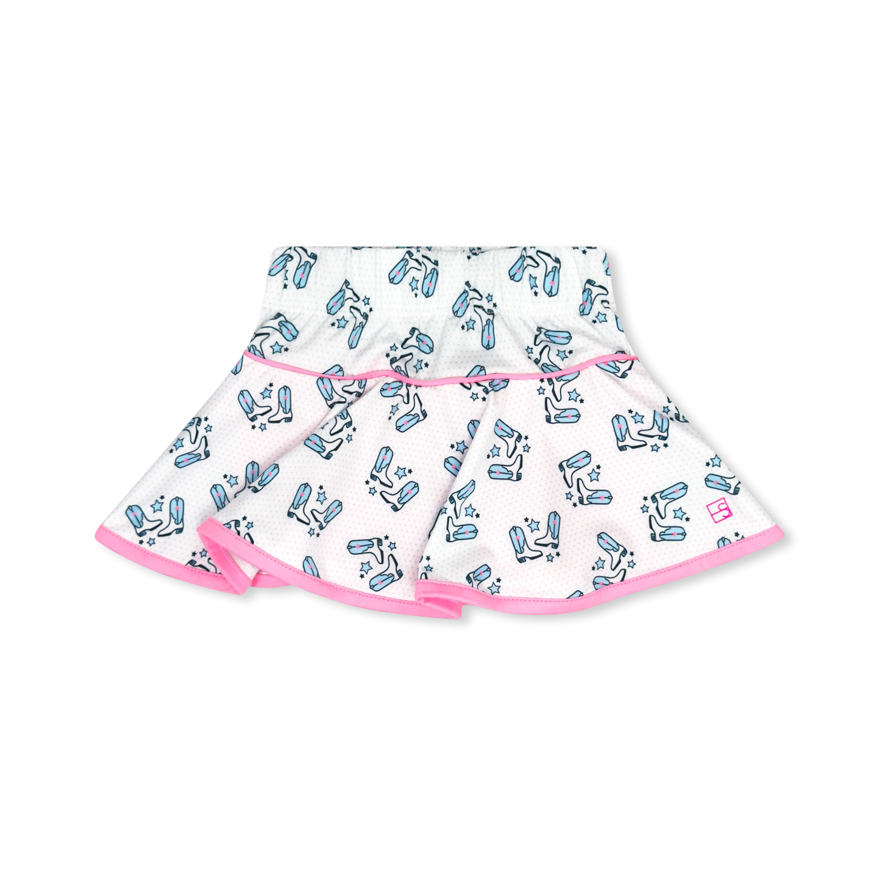 Quinn Skort- Two Step/Flamingo Pink
