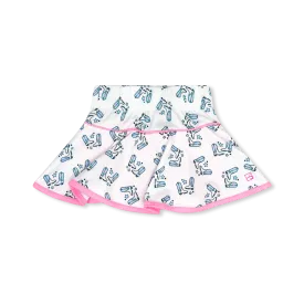 Quinn Skort- Two Step/Flamingo Pink