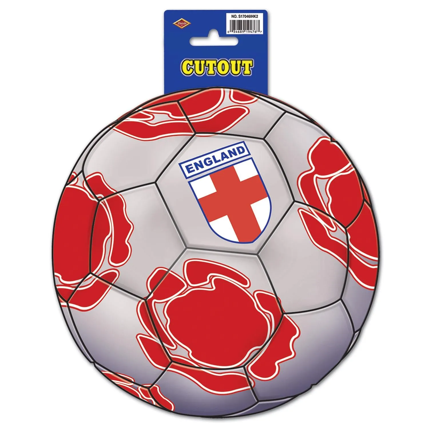 Soccer Party Cutout - England
