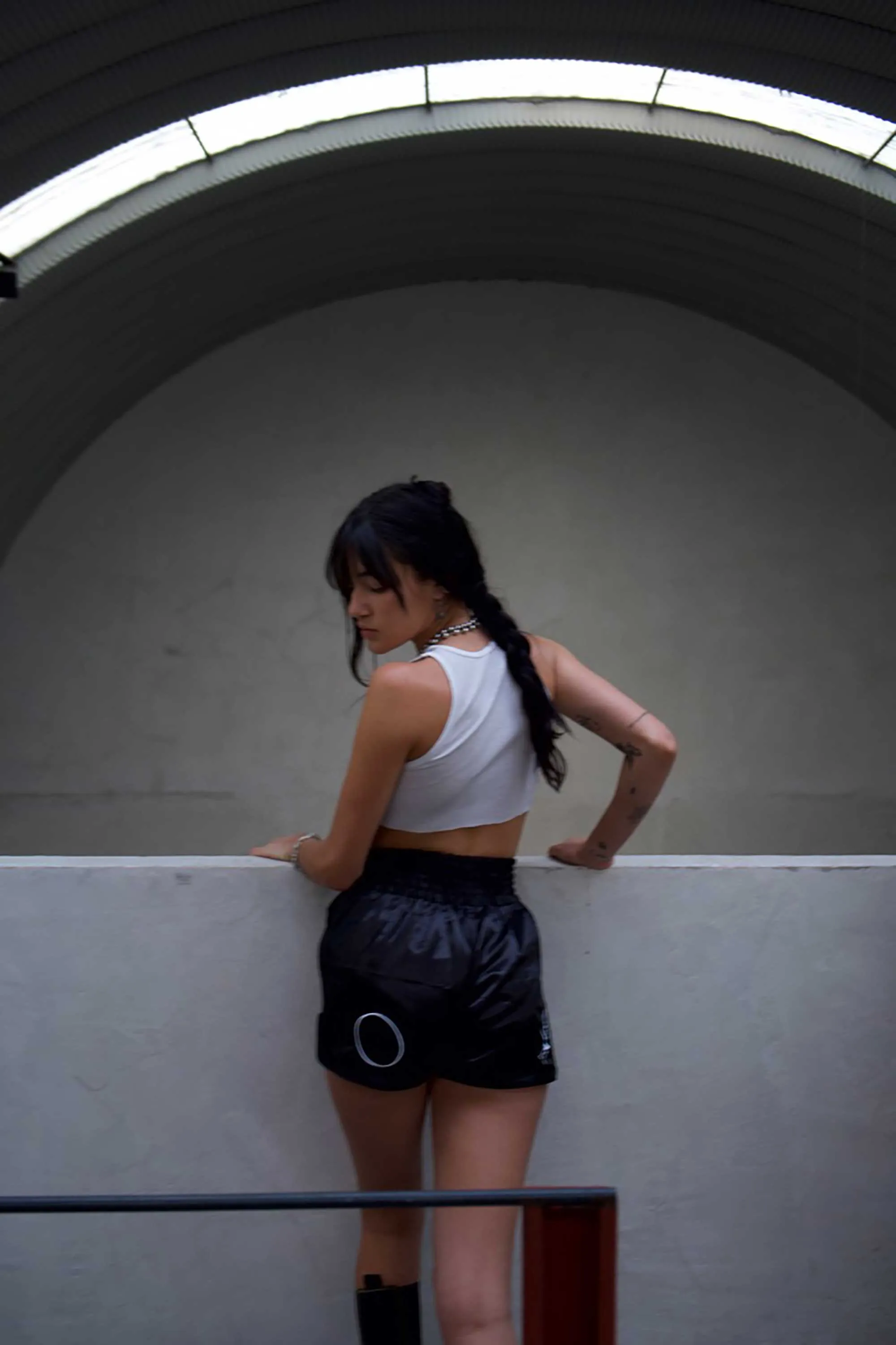 Space Muay Thai Shorts (Black)