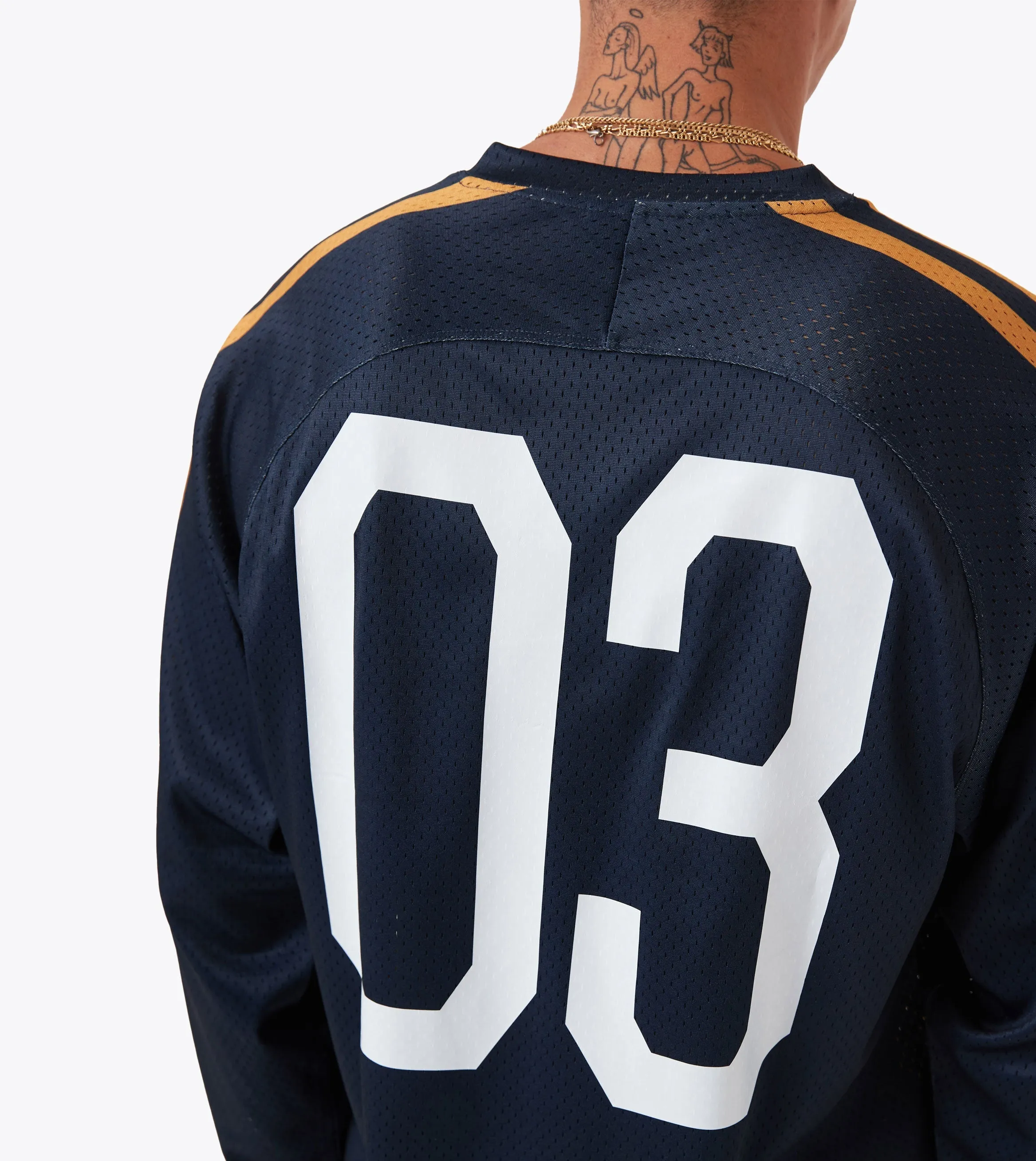 Steed Hockey Jersey Navy/Gold