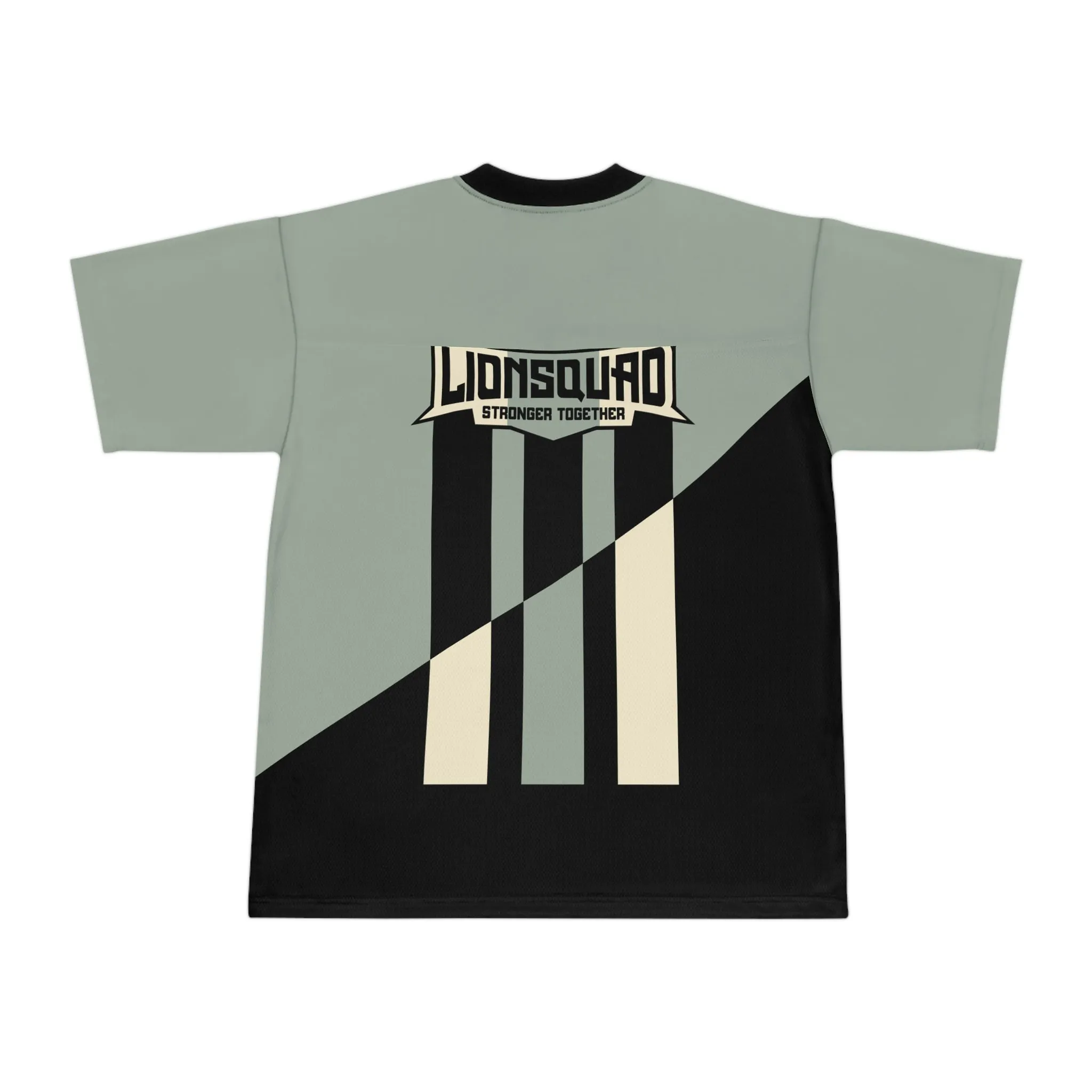 Teal & Black LSG Football Jersey V-Neck
