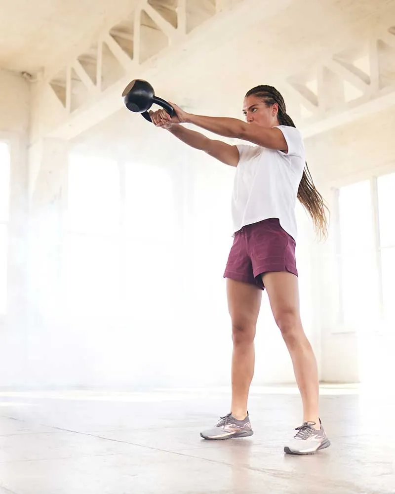 Triple V Womens Athletic Shorts