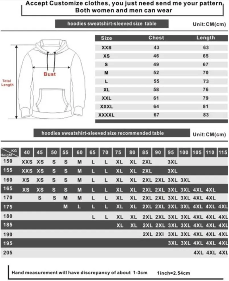 Unisex 3D Printing Hoodie Hooded Sweatshirt Pullover