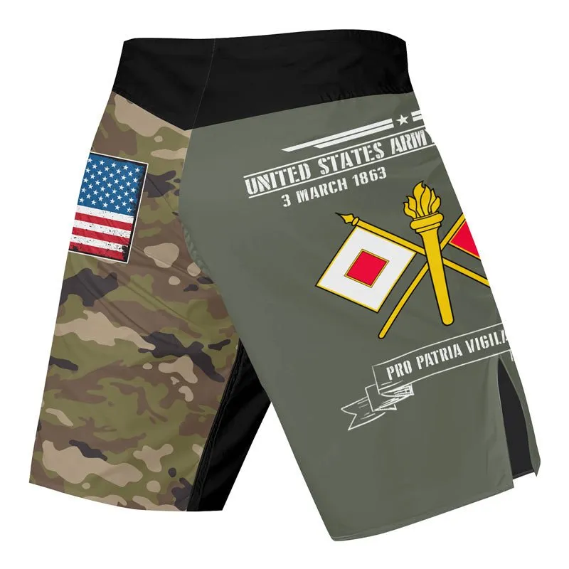 US Army Signal Corps Fight Shorts