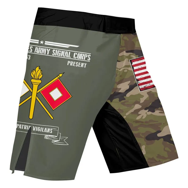 US Army Signal Corps Fight Shorts