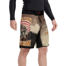 USA Air Force Veteran Fight Shorts