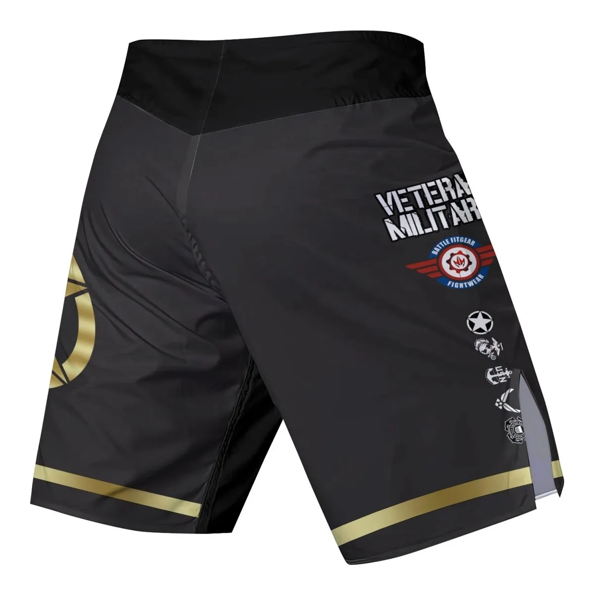 USA Army Veteran Fight Shorts
