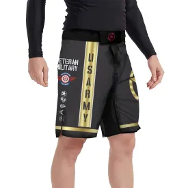 USA Army Veteran Fight Shorts